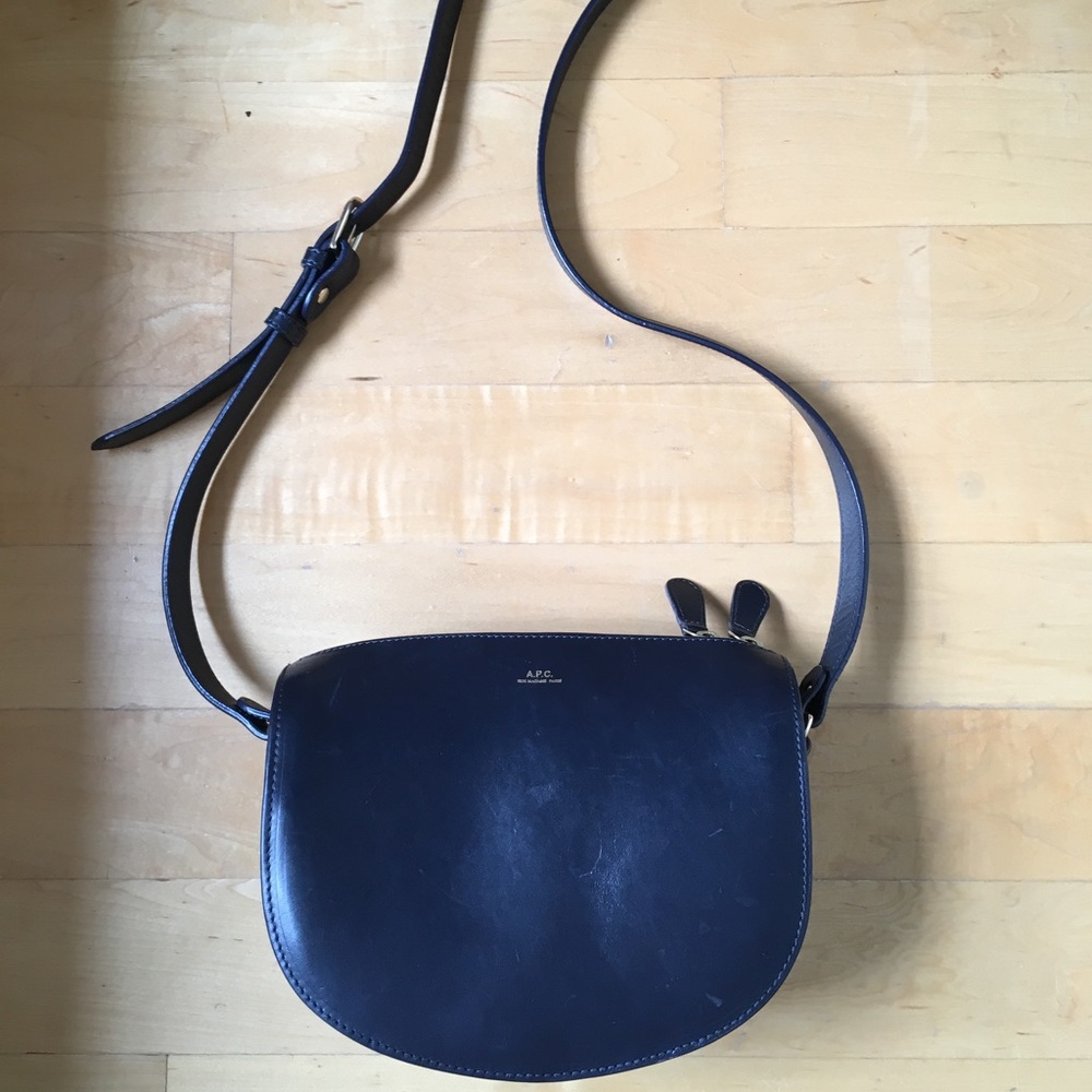 A.P.C Sac Andrea Navy Blue